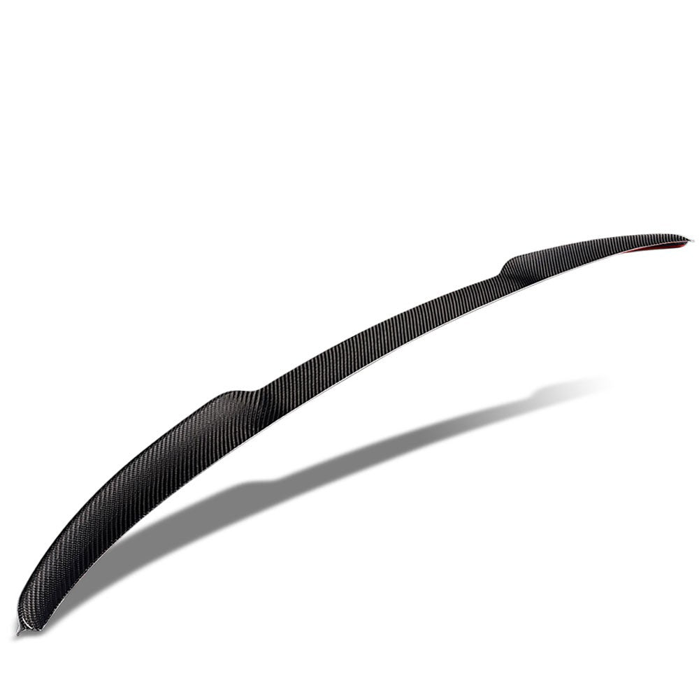 Black Carbon Fiber Rear Trunk Lid Spoiler V Style 18+ BMW X4 (G02) BFC-RESPL-6155-CF