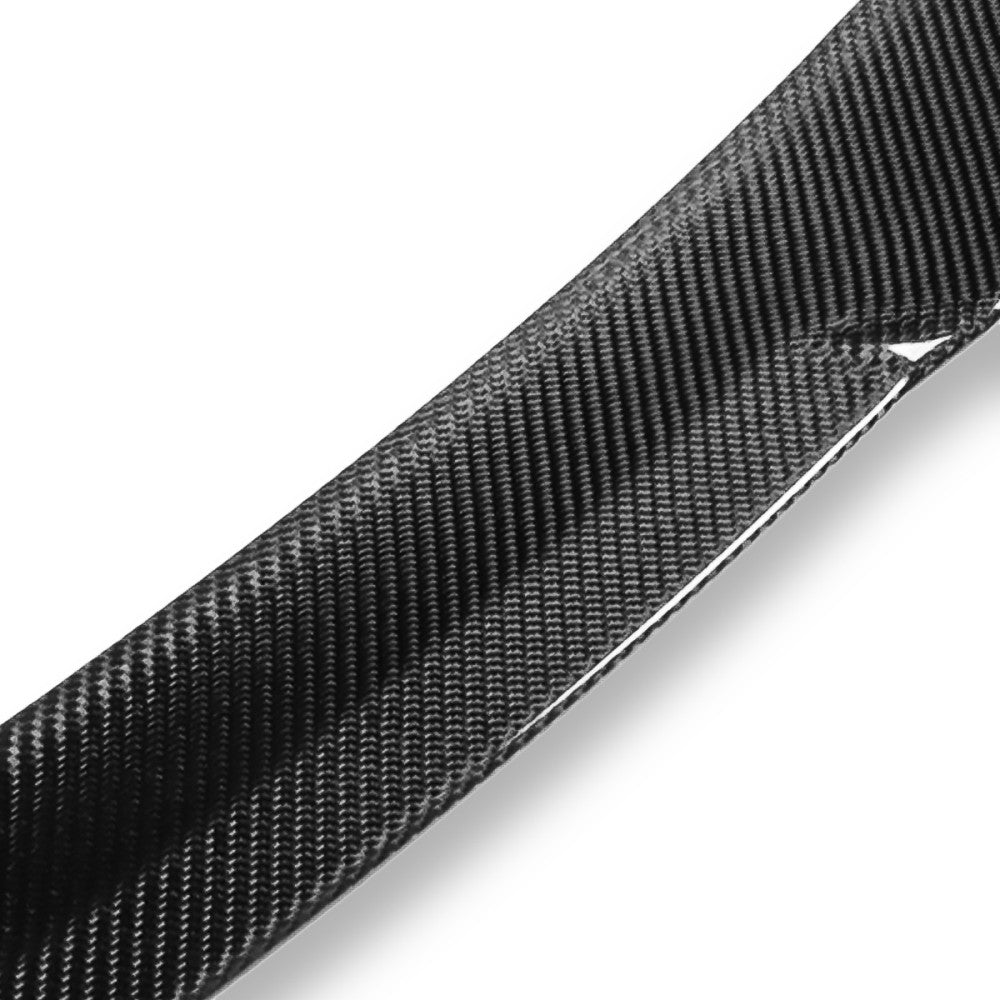 Black Carbon Fiber Rear Trunk Lid Spoiler 07-13 3-Series Convertible BFC-RESPL-6158-CF