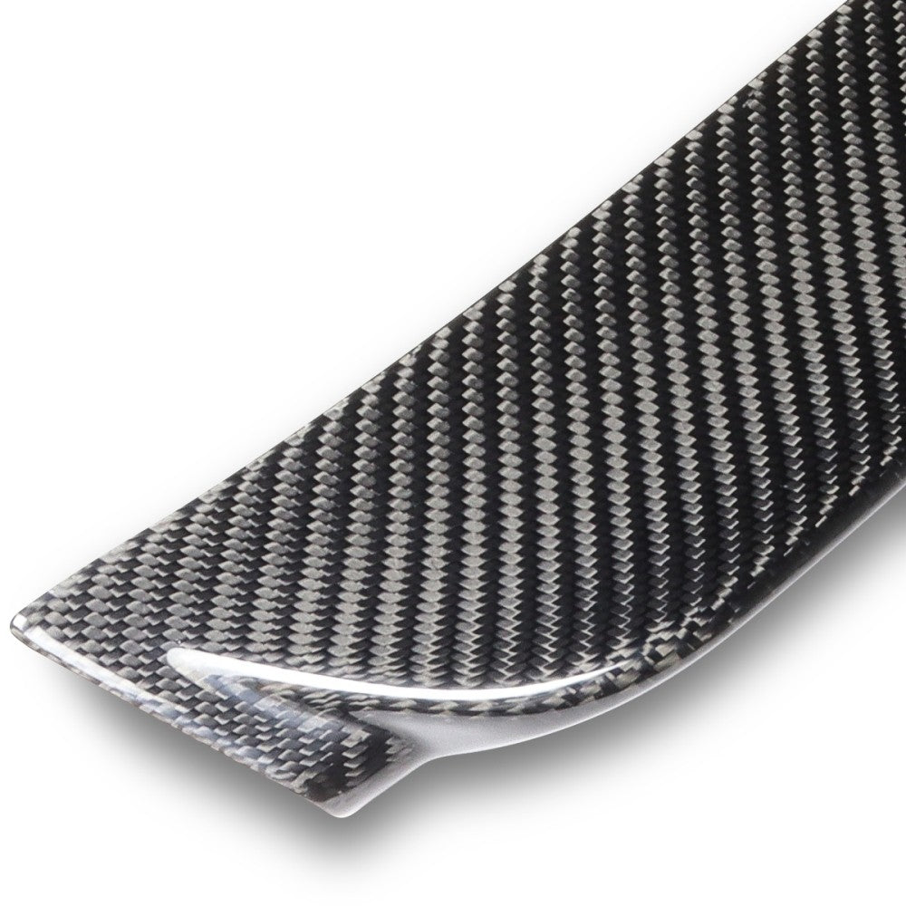 Black Carbon Fiber Rear Trunk Lid Spoiler 99-06 3-Series E46 Coupe BFC-RESPL-6171-CF