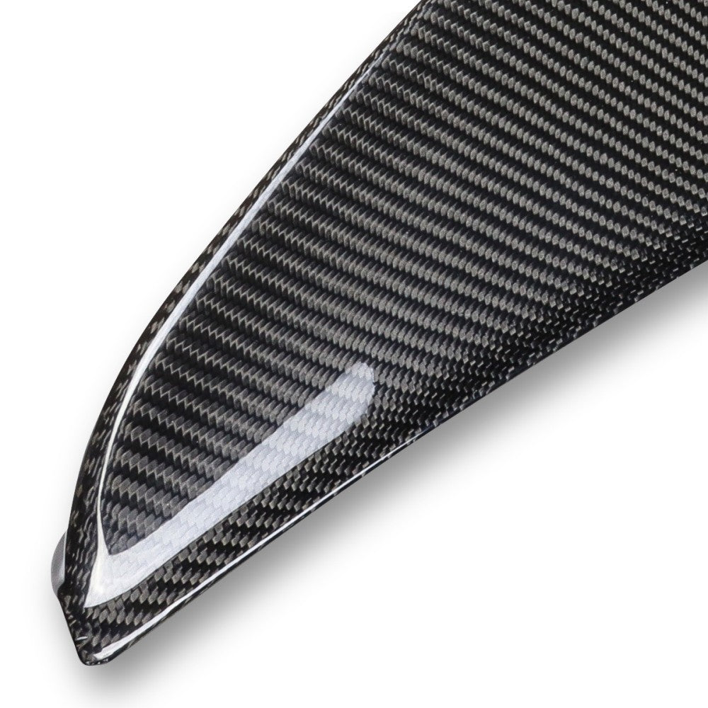Black Carbon Fiber Rear Trunk Lid Spoiler 15-21 2-Series Convertible BFC-RESPL-6172-CF