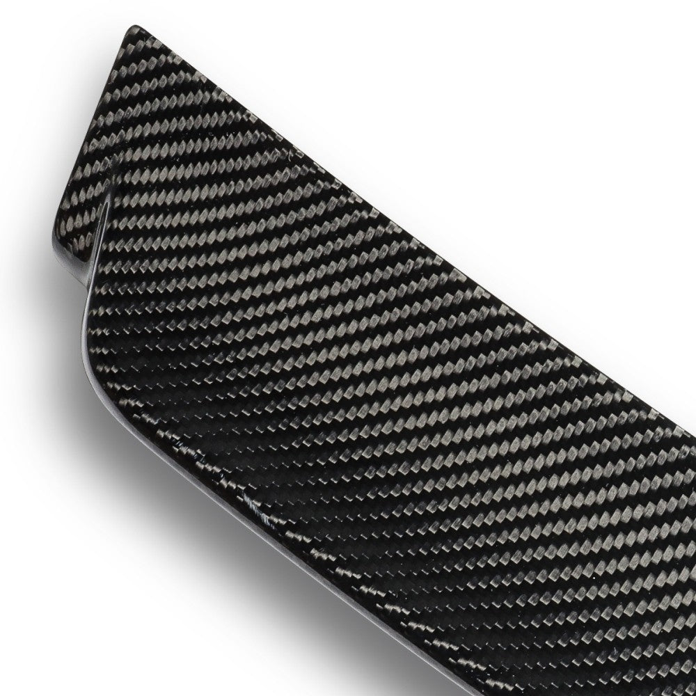 Black Carbon Fiber Rear Trunk Lid Spoiler 99-06 3-Series E46 Sedan BFC-RESPL-6174-CF