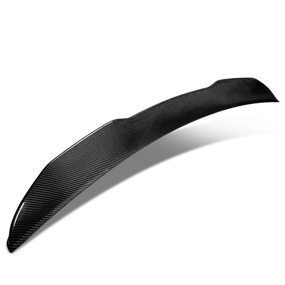 Black Carbon Fiber Rear Trunk Lid Spoiler 04-10 5-Series E60 Sedan BFC-RESPL-6175-CF