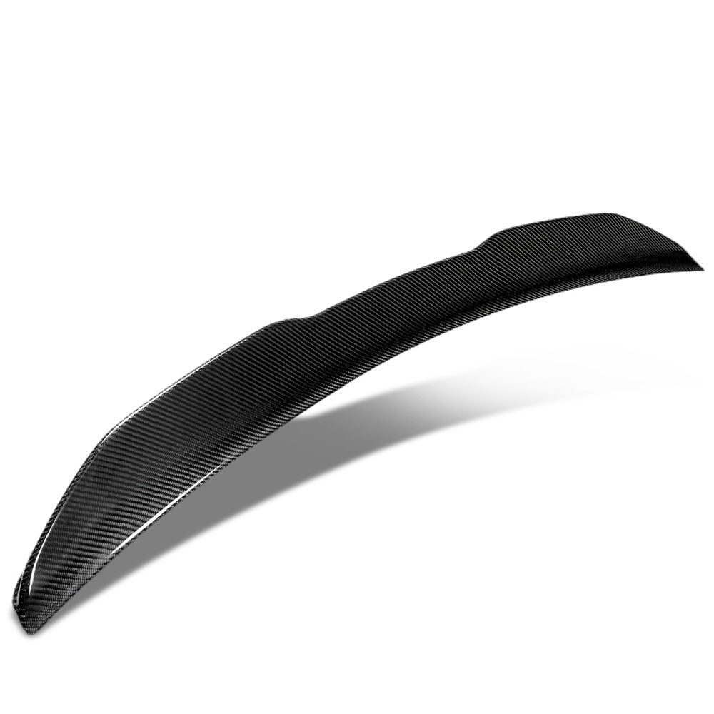 Black Carbon Fiber Rear Trunk Lid Spoiler 07-11 3-Series Convertible BFC-RESPL-6177-CF