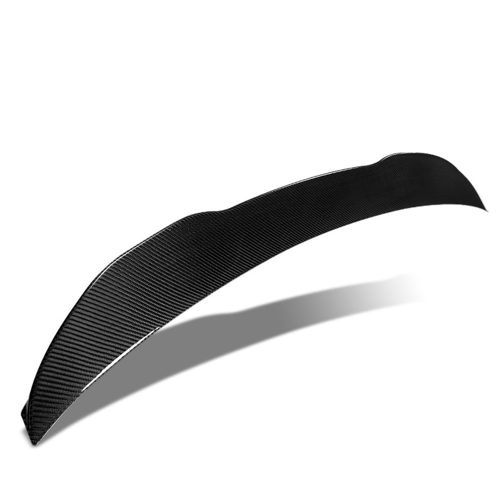 Black Carbon Fiber Rear Trunk Lid Spoiler 14-20 4-Series F32 Coupe BFC-RESPL-6178-CF