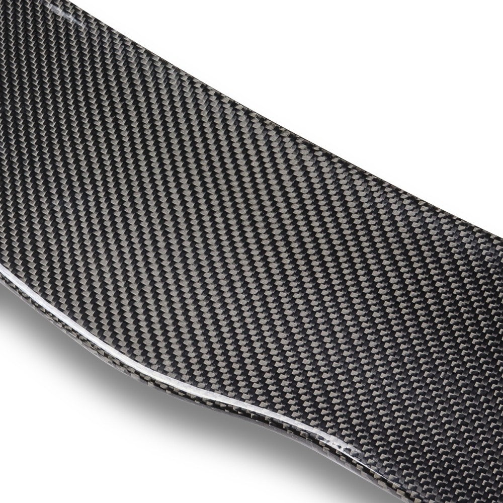 Black Carbon Fiber Rear Trunk Lid Spoiler 15-20 BMW M4 F82 Coupe BFC-RESPL-6180-CF