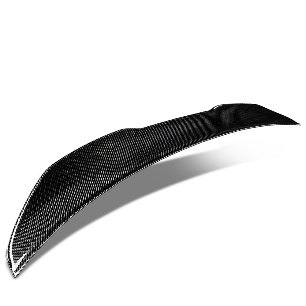 Black Carbon Fiber Rear Trunk Lid Spoiler 07-11 3-Series E92 Coupe BFC-RESPL-6181-CF