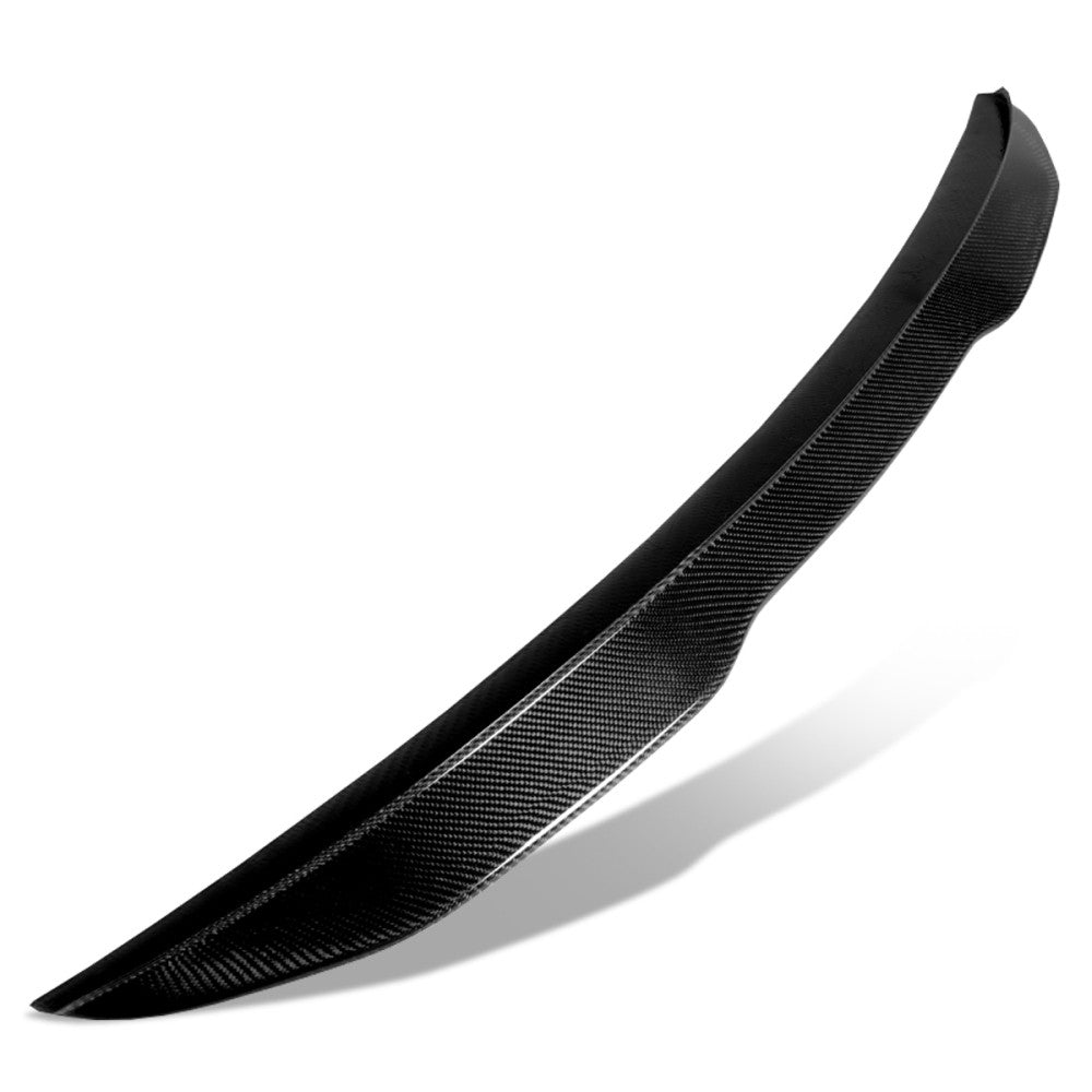 Black Carbon Fiber Rear Trunk Lid Spoiler 07-11 3-Series E92 Coupe BFC-RESPL-6181-CF