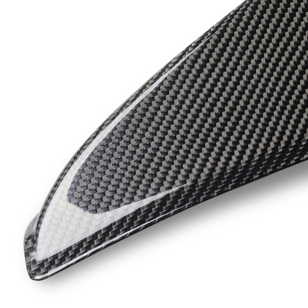 Black Carbon Fiber Rear Trunk Lid Spoiler 15-20 M4 F83 Convertible BFC-RESPL-6184-CF