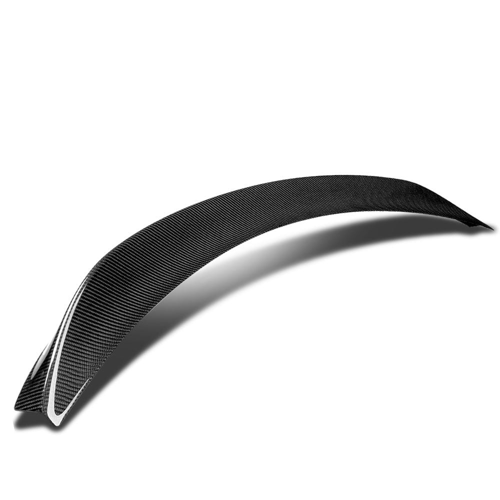 Black Carbon Fiber Rear Trunk Lid Spoiler P2 Style 08-14 BMW X6 E71 BFC-RESPL-6186-CF