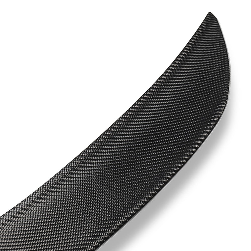Black Carbon Fiber Rear Trunk Lid Spoiler 20+ 4-Series F44 GranCoupe BFC-RESPL-6187-CF