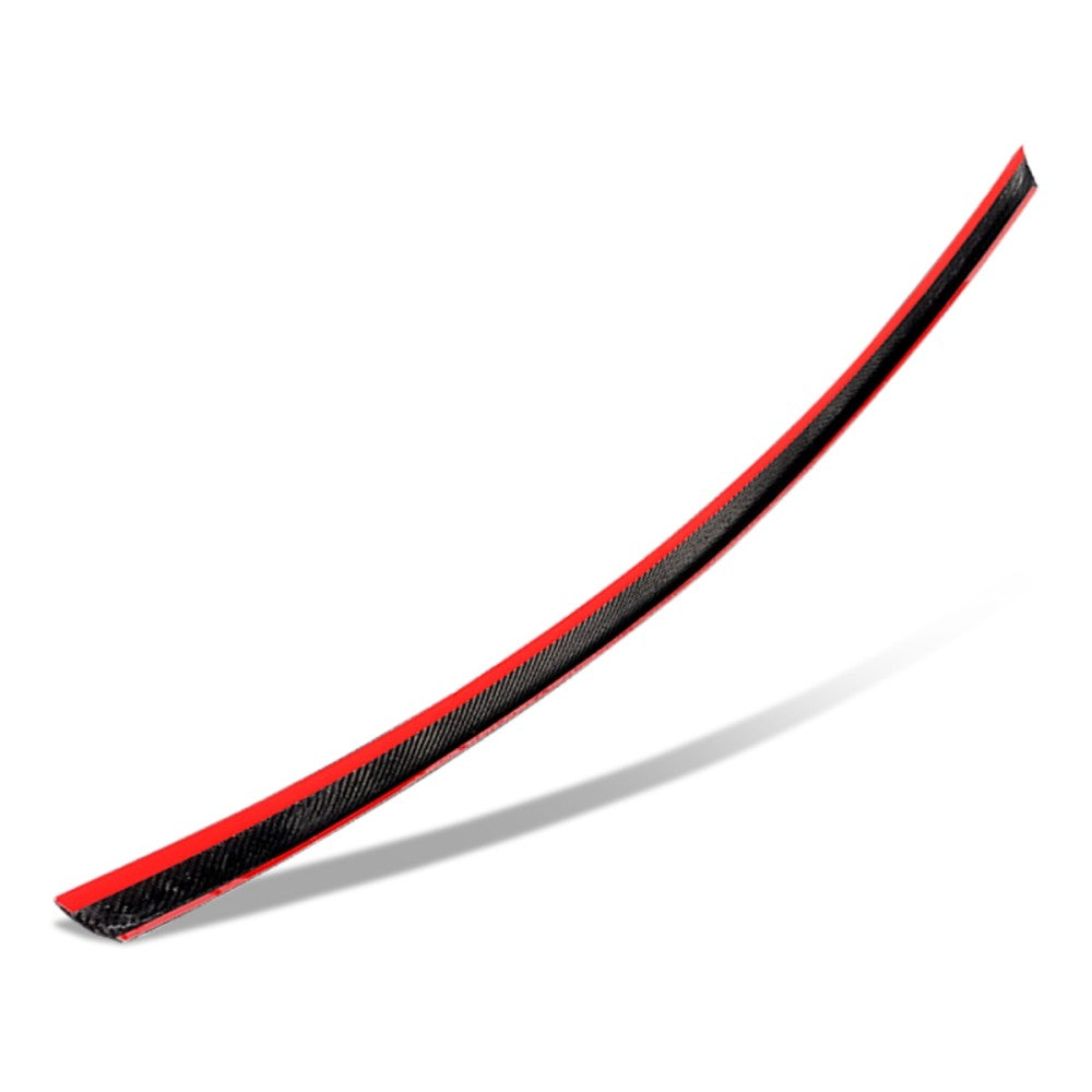 Black Carbon Fiber Rear Trunk Lid Spoiler 08-14 C-Class W204 Sedan BFC-RESPL-6214-CF