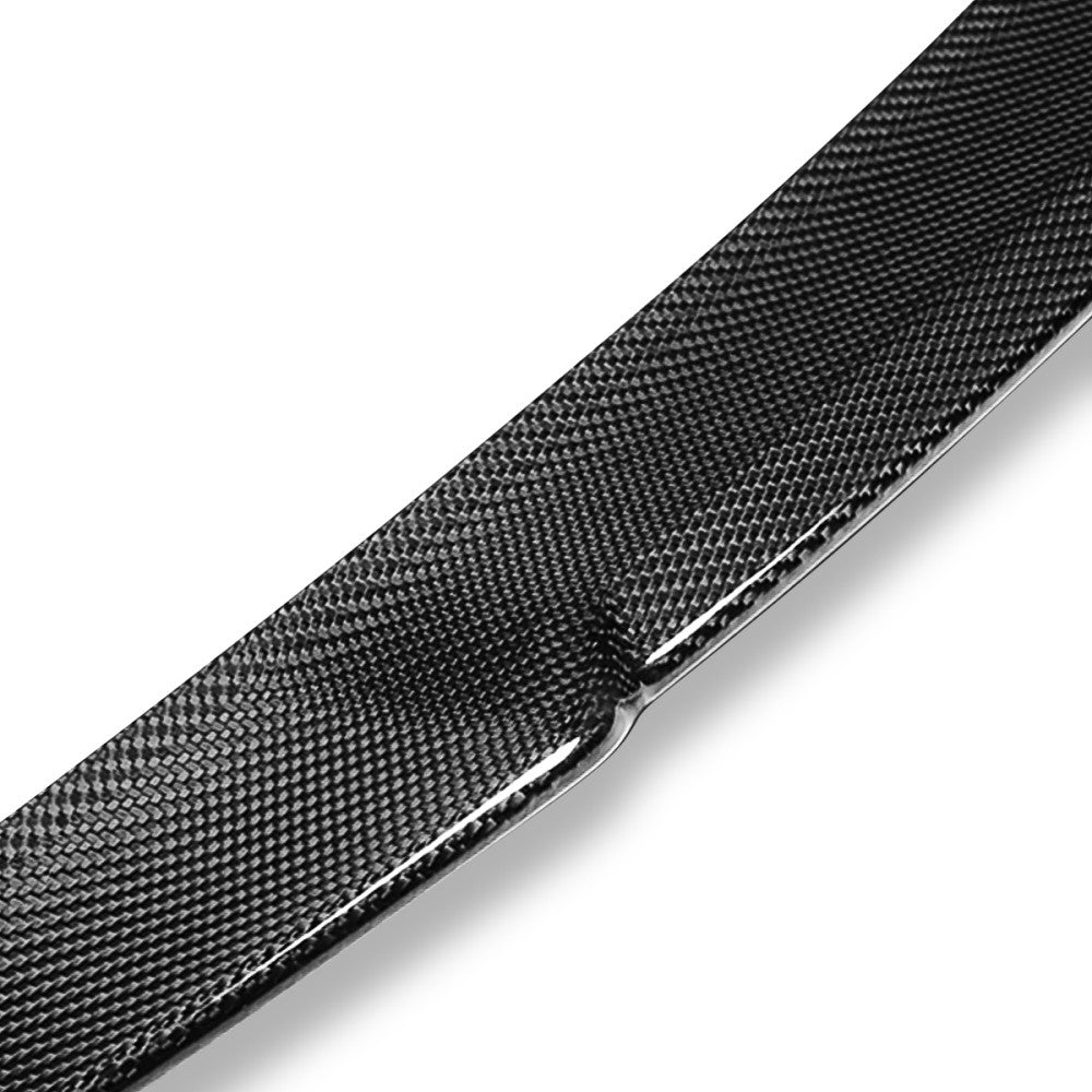 Black Carbon Fiber Rear Trunk Lid Spoiler 13-17 Honda Accord Coupe BFC-RESPL-6425-CF