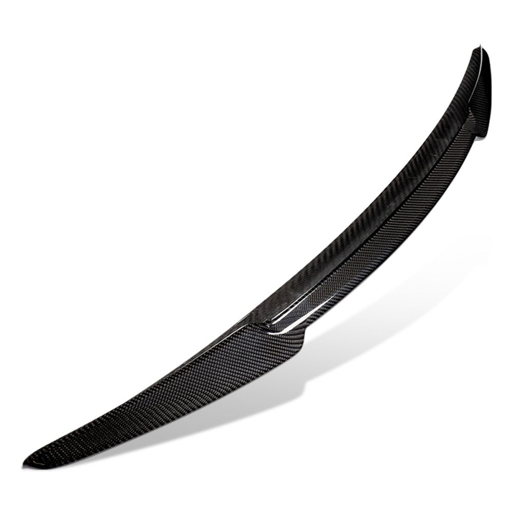 Black Carbon Fiber Rear Trunk Lid Spoiler 13-17 Honda Accord Coupe BFC-RESPL-6425-CF