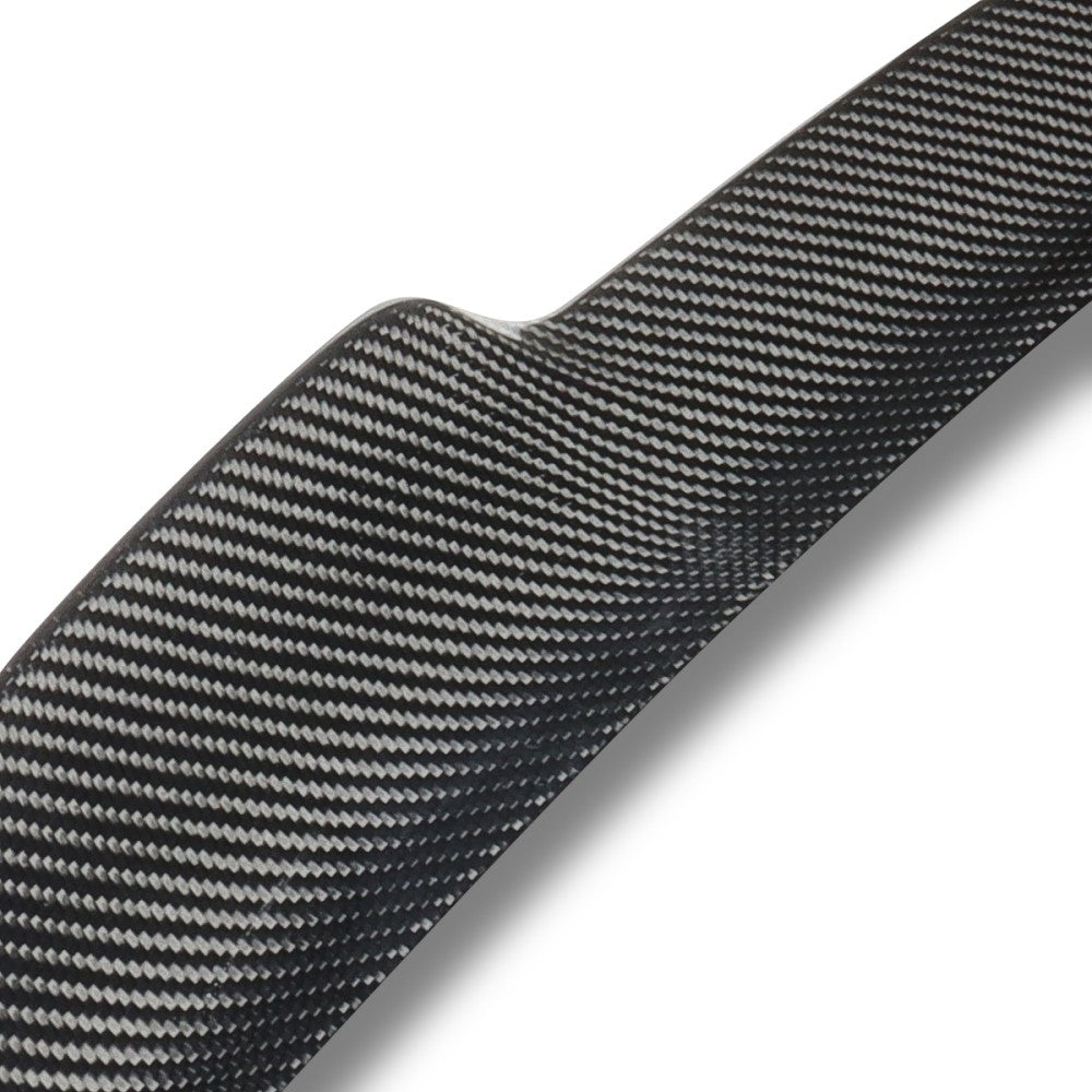 Black Carbon Fiber Rear Trunk Lid Spoiler 13-17 Honda Accord Sedan BFC-RESPL-6426-CF