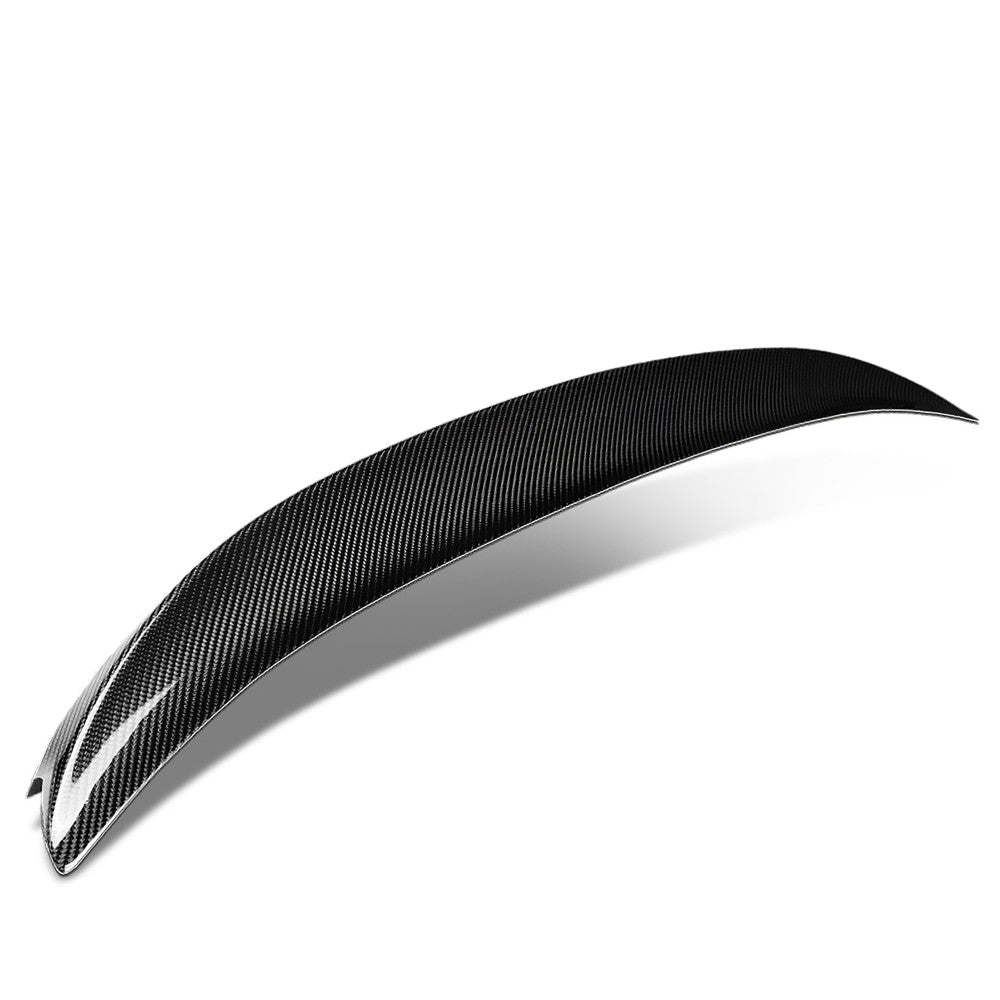 Black Carbon Fiber Rear Trunk Lid Spoiler 16-21 Honda Civic FC Sedan BFC-RESPL-6429-CF