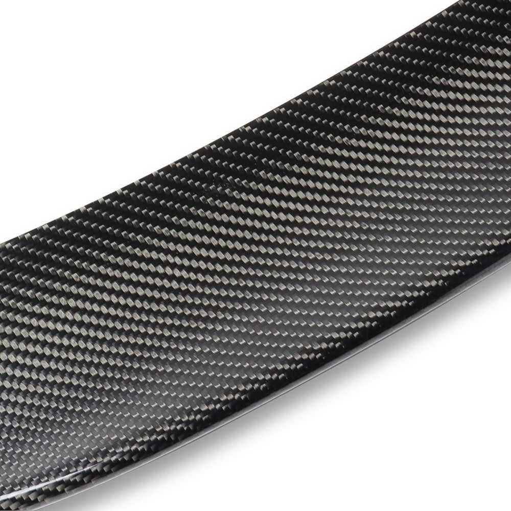 Black Carbon Fiber Rear Trunk Lid Spoiler 16-21 Honda Civic FC Sedan BFC-RESPL-6429-CF