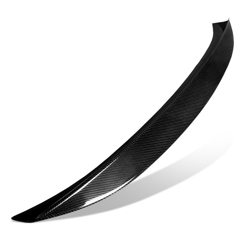 Black Carbon Fiber Rear Trunk Lid Spoiler 16-21 Honda Civic FC Sedan BFC-RESPL-6429-CF