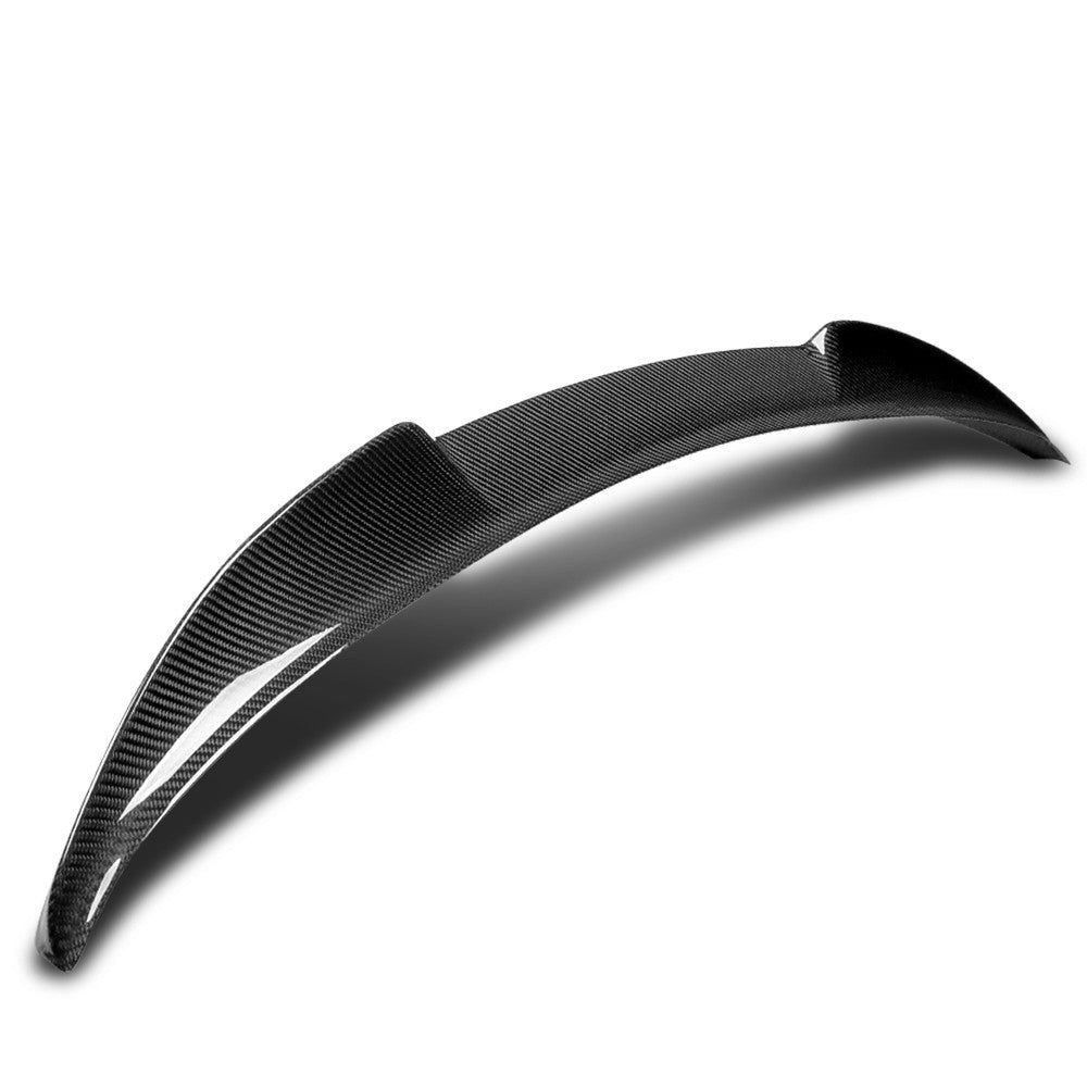 Black Carbon Fiber Rear Trunk Lid Spoiler 22+ Honda Civic FE Sedan BFC-RESPL-6430-CF