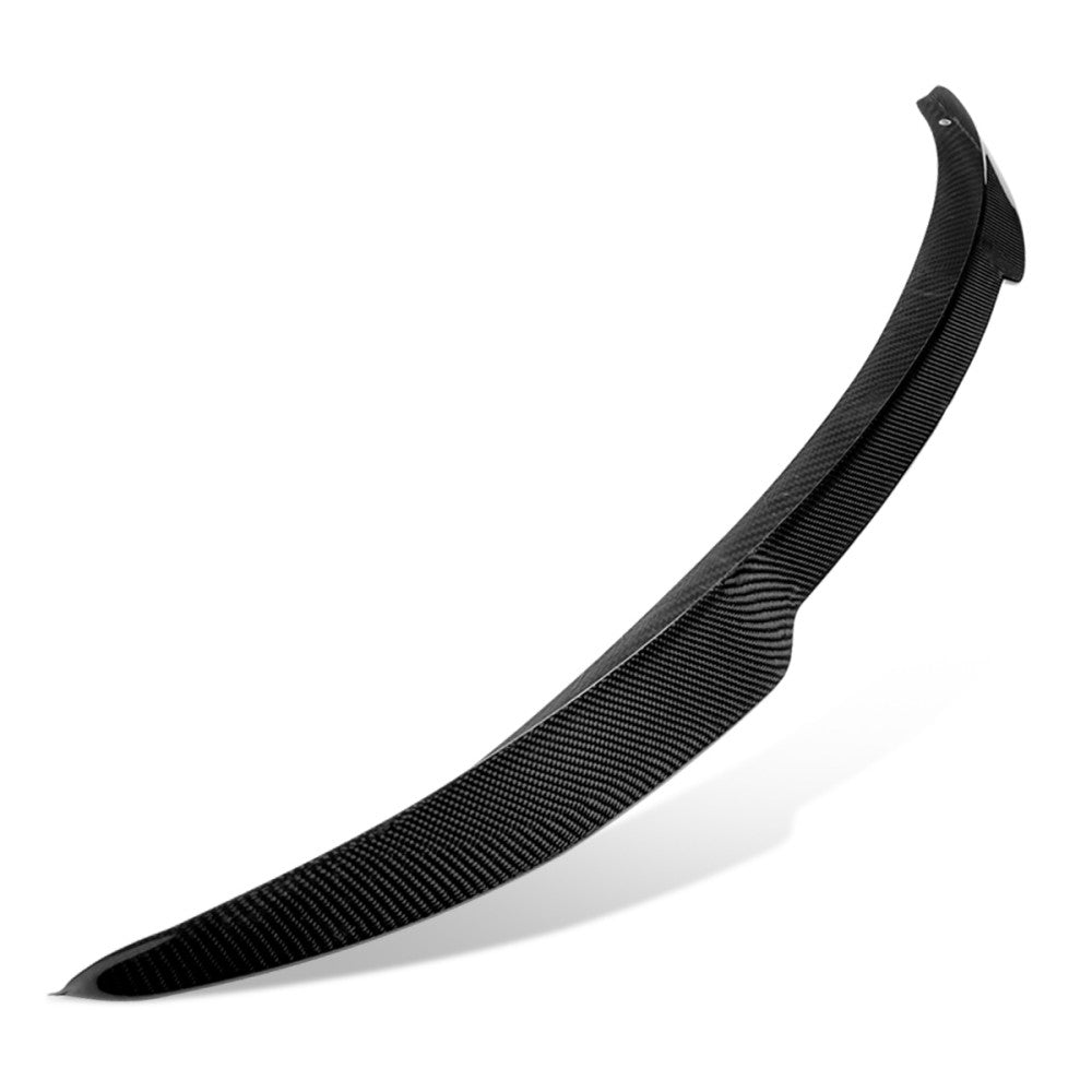 Black Carbon Fiber Rear Trunk Lid Spoiler 22+ Honda Civic FE Sedan BFC-RESPL-6430-CF