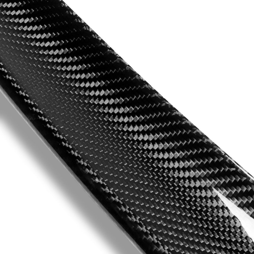 Black Carbon Fiber Rear Trunk Lid Spoiler 06-13 IS-Series XE20 Sedan BFC-RESPL-6618-CF