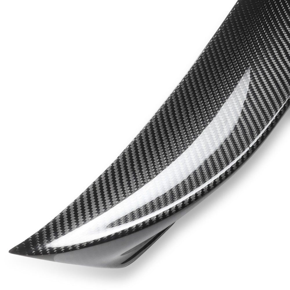 Black Carbon Fiber Rear Trunk Lid Spoiler 03-08 350Z Coupe Z33 BFC-RESPL-6620-CF