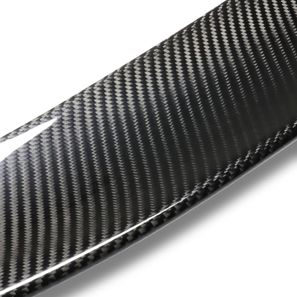 Black Carbon Fiber Rear Trunk Lid Spoiler 18+ Kia Stinger (CK) BFC-RESPL-6624-CF