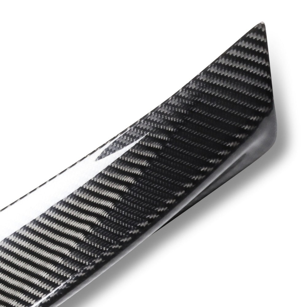 Black Carbon Fiber Rear Trunk Lid Spoiler 18+ Kia Stinger (CK) BFC-RESPL-6624-CF