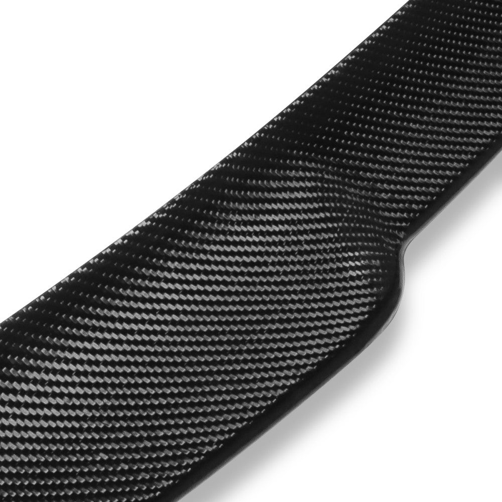 Black Carbon Fiber Rear Trunk Lid Spoiler 16-23 Maxima Sedan A36 BFC-RESPL-6628-CF