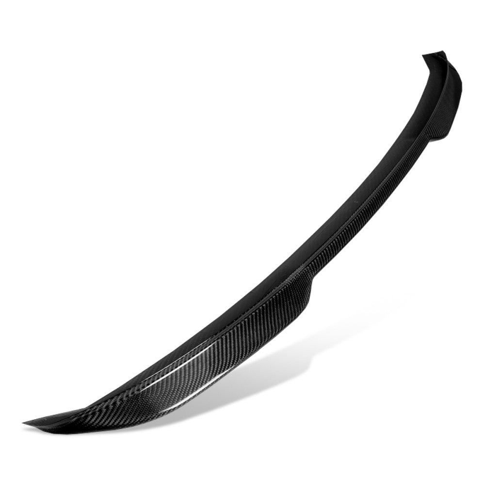 Black Carbon Fiber Rear Trunk Lid Spoiler 16-23 Maxima Sedan A36 BFC-RESPL-6628-CF