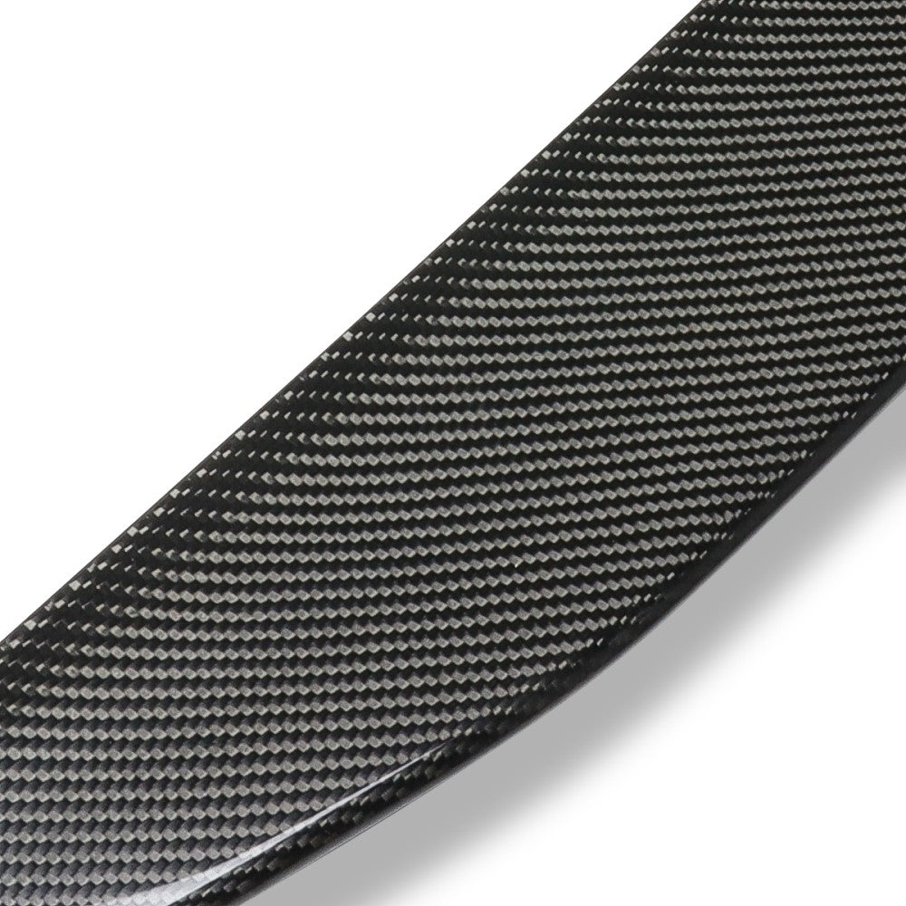 Black Carbon Fiber Rear Trunk Lid Spoiler 01-05 IS-Series EX10 4DR BFC-RESPL-6641-CF