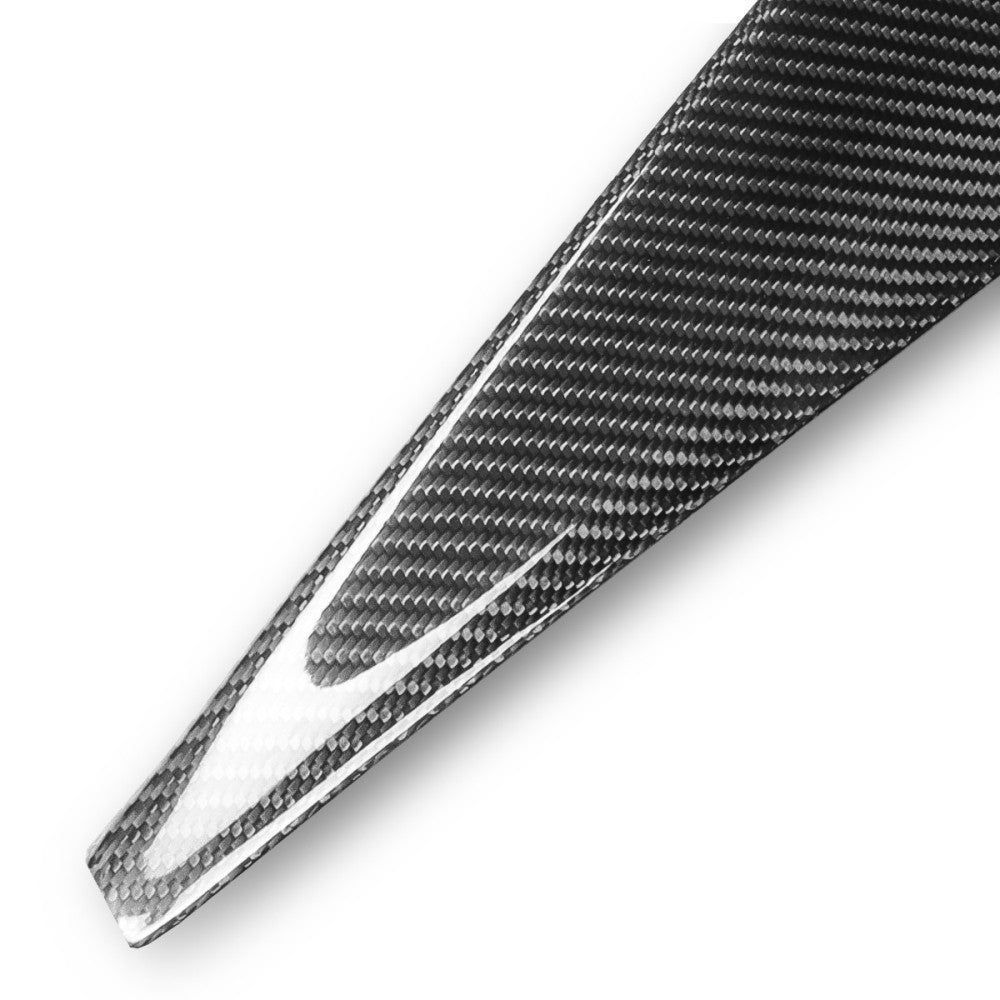 Black Carbon Fiber Rear Trunk Lid Spoiler 01-05 IS-Series EX10 4DR BFC-RESPL-6641-CF