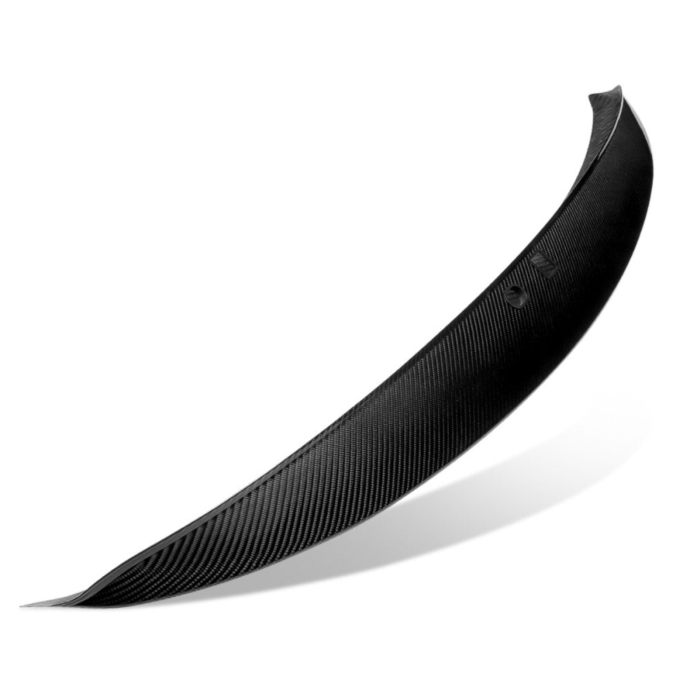 Black Carbon Fiber Rear Trunk Lid Spoiler 07-15 Infiniti G-Series V36 BFC-RESPL-6642-CF