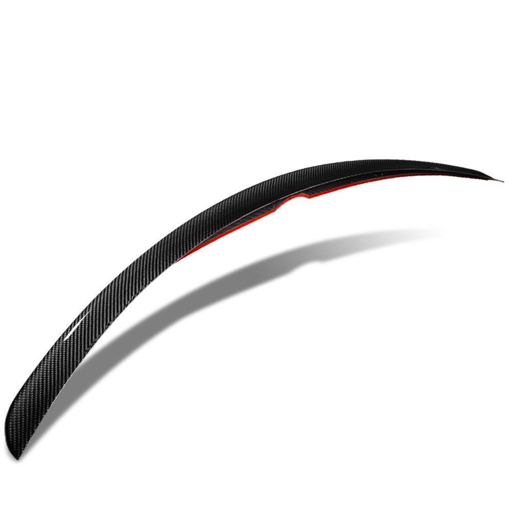 Black Carbon Fiber Rear Trunk Lid Spoiler 19-21 Mazda 6 Facelift 4D GJ BFC-RESPL-6703-CF