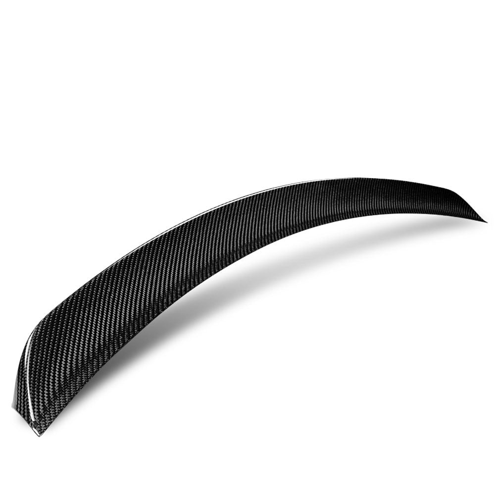 Black Carbon Fiber Rear Trunk Lid Spoiler OE-Style 09-15 Jaguar XF BFC-RESPL-7004-CF