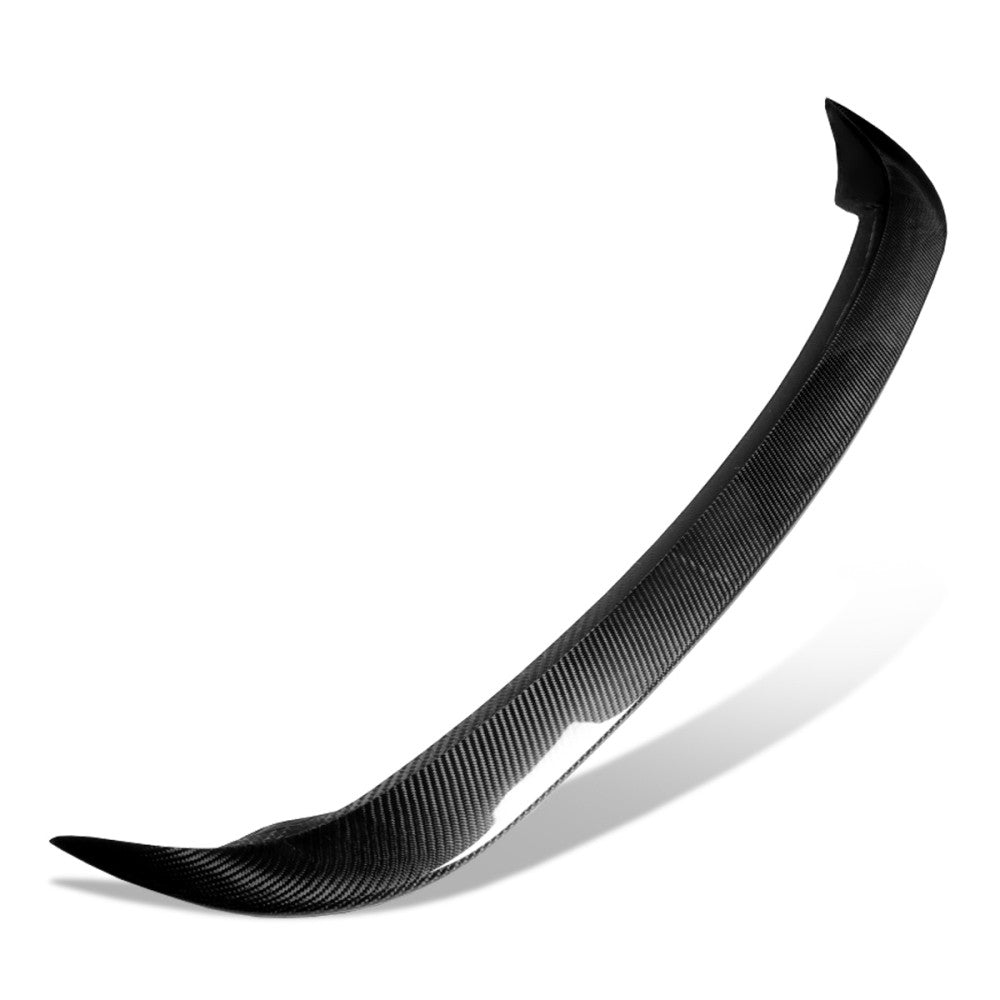 Black Carbon Fiber Rear Window Windshield Spoiler 10-13 VW GTI Mk6 BFC-RESPL-7104-CF
