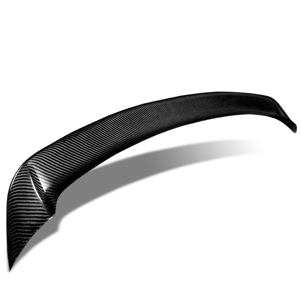 Black Carbon Fiber Rear Window Windshield Spoiler 10-13 VW Golf HB Mk6 BFC-RESPL-7105-CF