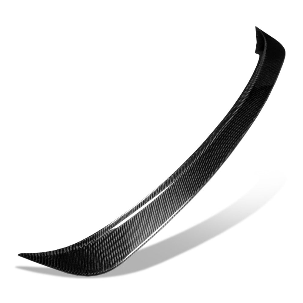 Black Carbon Fiber Rear Window Windshield Spoiler 10-13 VW Golf HB Mk6 BFC-RESPL-7105-CF