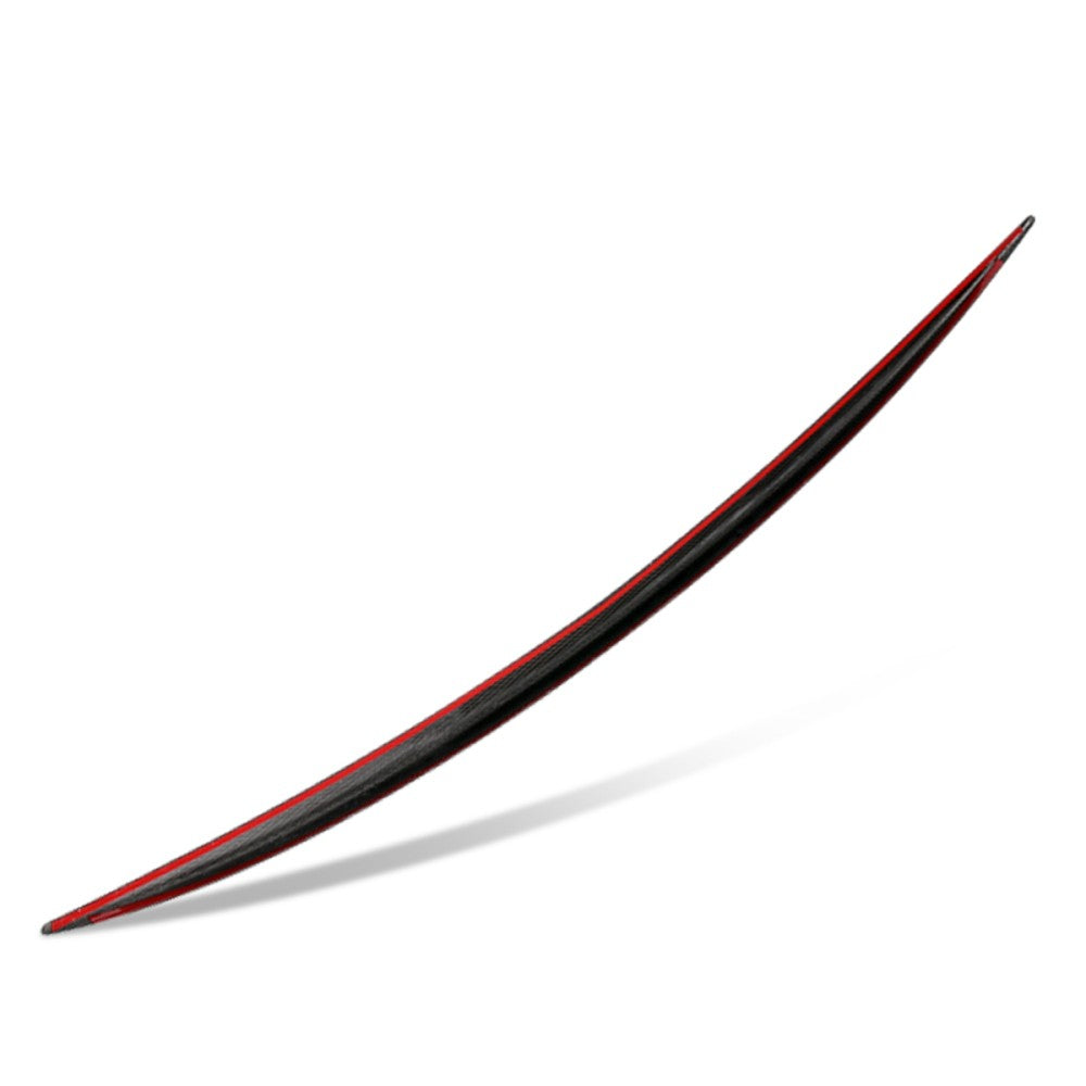 Black Carbon Fiber Rear Trunk Lid Spoiler OE Style 17-22 Tesla Model 3 BFC-RESPL-7405-CF