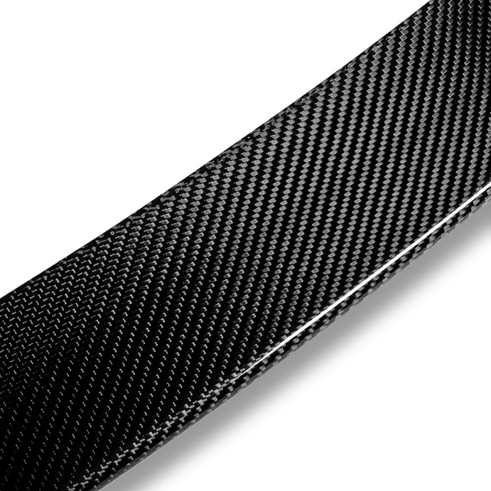 Black Carbon Fiber Rear Trunk Lid Spoiler 20+ Hyundai Sonata (DN8) BFC-RESPL-7504-CF