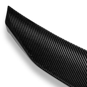 Black Carbon Fiber Rear Trunk Lid Spoiler 11-13 Optima Pre-Facelift TF BFC-RESPL-7511-CF