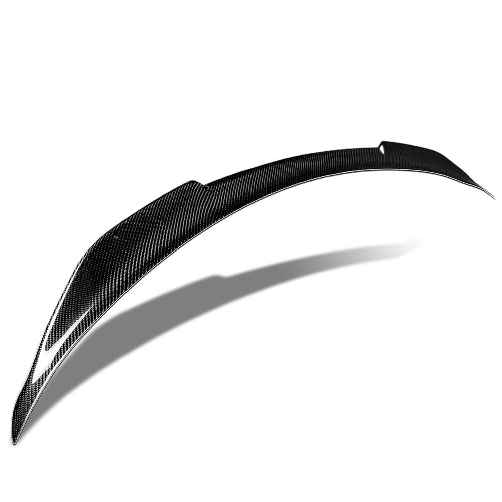 Black Carbon Fiber Rear Trunk Lid Spoiler 14-15 Optima Facelift TF BFC-RESPL-7512-CF