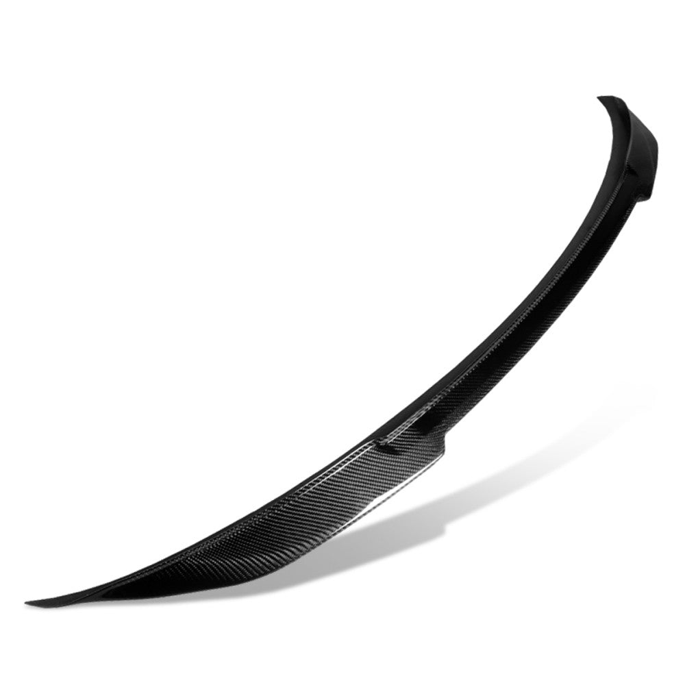 Black Carbon Fiber Rear Trunk Lid Spoiler 14-15 Optima Facelift TF BFC-RESPL-7512-CF