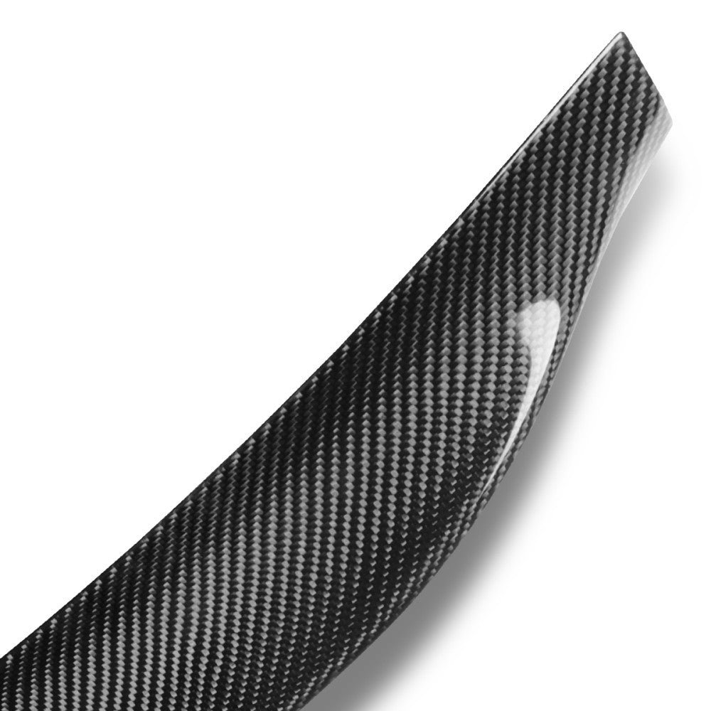 Black Carbon Fiber Rear Trunk Lid Spoiler 16-20 Kia Optima (JF) BFC-RESPL-7513-CF