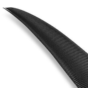 Black Carbon Fiber Rear Trunk Lid Spoiler V Style 21+ Kia K5 (DL3) BFC-RESPL-7518-CF
