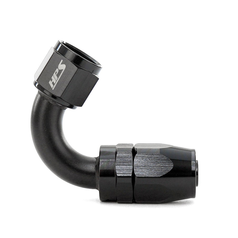 HPS 250-1208 Double Swivel Hose End to AN Female Fitting -8 120 Degree HPS-250-1208