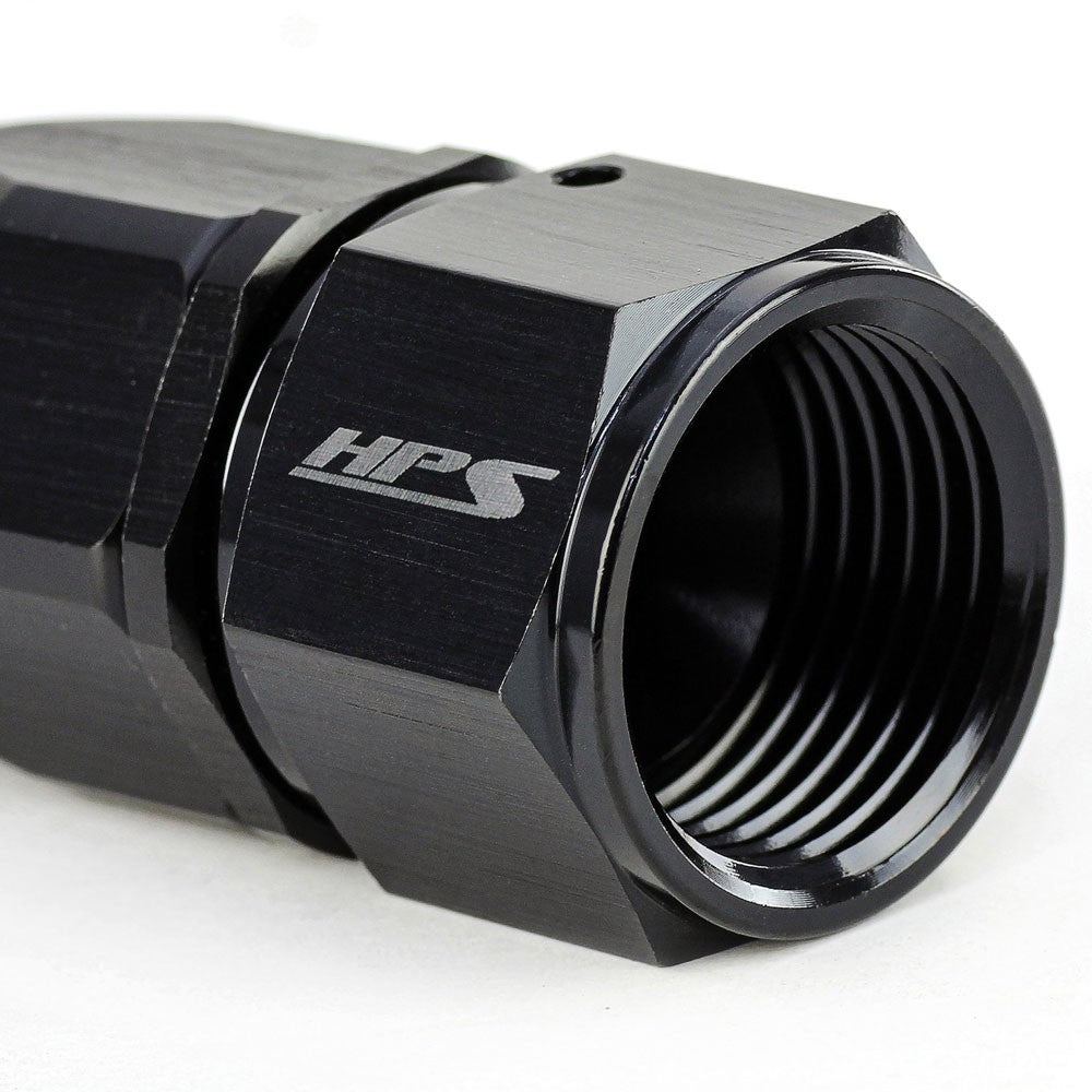 HPS 250-3012 Double Swivel Hose End to AN Female Fitting -12 30 Degree HPS-250-3012