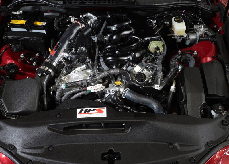 HPS Black Shortram Post MAF Air Intake Pipe Kit for 14-16 Lexus IS250 2.5L V6 F-Sport-Performance-BuildFastCar
