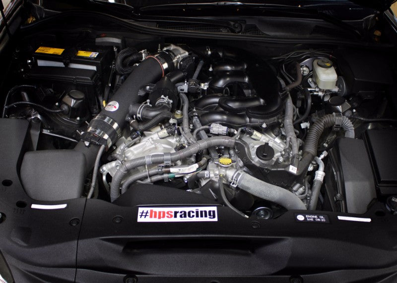HPS Black Shortram Post MAF Air Intake Pipe Kit for 13-17 Lexus GS350 3.5L V6 F-Sport-Performance-BuildFastCar