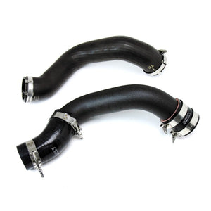 HPS Black Intercooler Charge Pipe Hot & Cold Side Kit For 15-17 Mustang Ecoboost-Performance-BuildFastCar