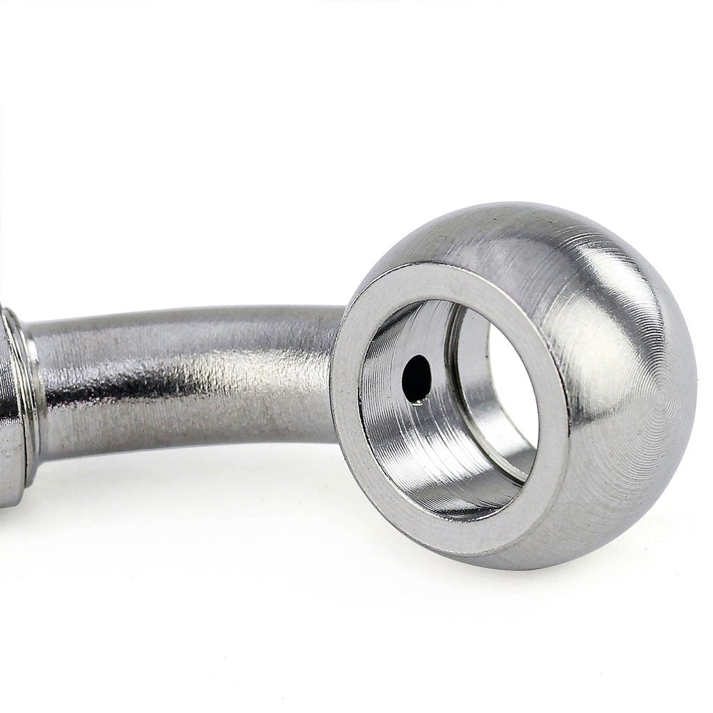 HPS 350-9003SSB Hose End to AN Female Banjo for PTFE Hose Fitting -3 HPS-350-9003SSB
